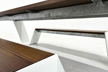  extremis Hopper picnic エクストレミス ホッパーピクニック 中古 屋外ベンチ ガーデニングテーブル 中古オフィス家具画像