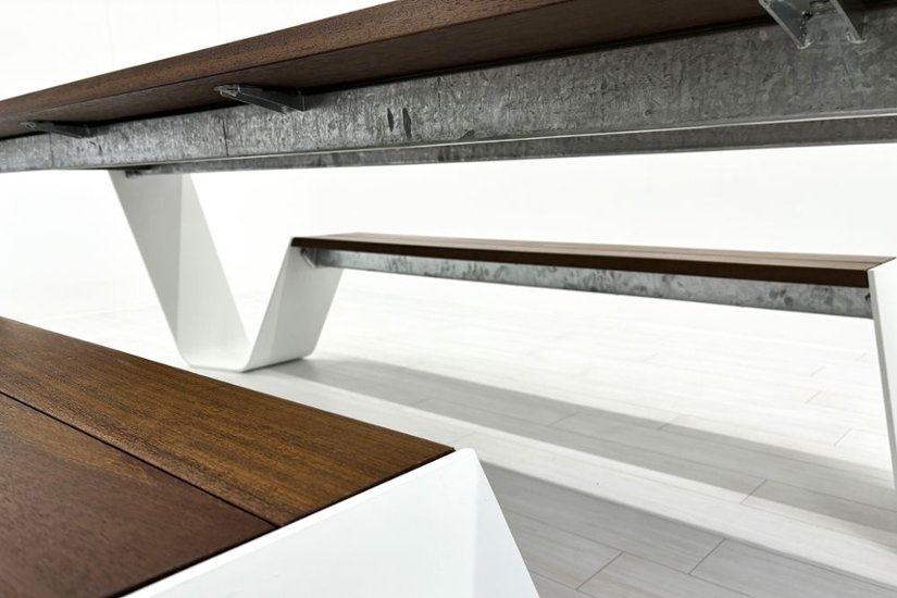  extremis Hopper picnic エクストレミス ホッパーピクニック 中古 屋外ベンチ ガーデニングテーブル 中古オフィス家具画像