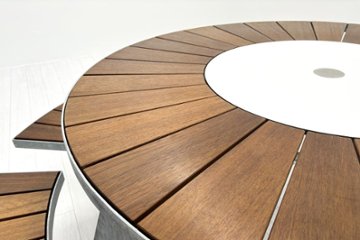  extremis Pantagruel picnic エクストレミス パンタグリュエル ピクニック 中古 屋外ベンチ ガーデニングテーブル 中古オフィス家具画像