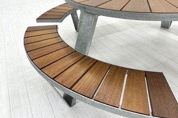  extremis Pantagruel picnic エクストレミス パンタグリュエル ピクニック 中古 屋外ベンチ ガーデニングテーブル 中古オフィス家具画像