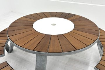  extremis Pantagruel picnic エクストレミス パンタグリュエル ピクニック 中古 屋外ベンチ ガーデニングテーブル 中古オフィス家具画像