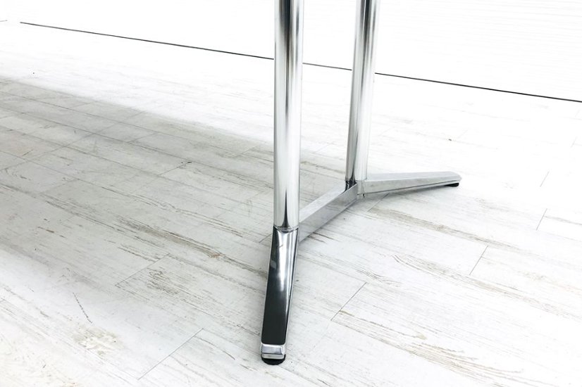 【ポリッシュ脚ピカピカ磨き有！】オカムラ ラティオ 中古 会議テーブル 幅3200 ミーティングテーブル 大型会議机 中古オフィス家具 ネオウッドミディアム 3200/1200/720画像