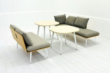 【4点一式】 ウチダ レムナ ワークラウンジ LEMNA Work Lounge 中古 ソファー 中古オフィス家具の画像