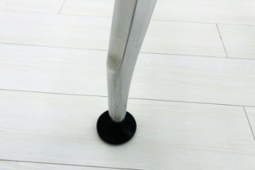 【ポリッシュ脚ピカピカ磨き有！】コクヨ サイビ 中古 L型デスク SAIBI L字デスク 木目天板 中古オフィス家具 1600/1600/720画像