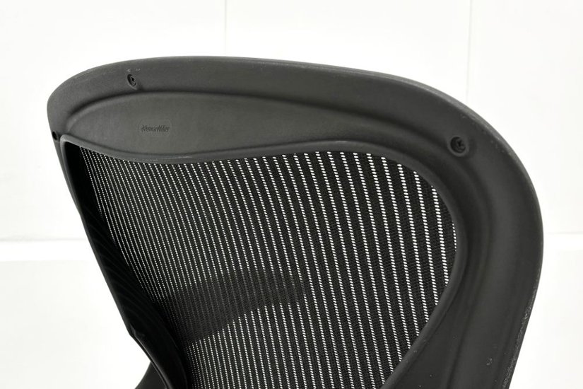 Herman Miller Aeron Chairs アーロンチェア 中古 Bサイズ フル装備 ハーマンミラー 中古オフィス家具 肘ダイヤル シリンダー交換済み画像