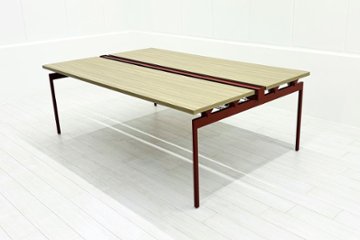 ノール アンテナ ビッグテーブル 中古 Knoll Antenna フリーアドレスデスク 中古オフィス家具 2140/1435/725の画像