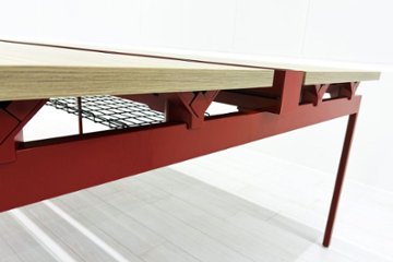 ノール アンテナ ビッグテーブル 中古 Knoll Antenna フリーアドレスデスク 中古オフィス家具 2140/1435/725画像