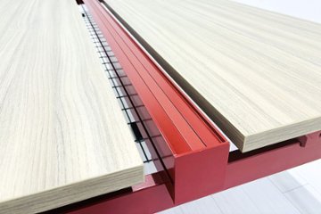 ノール アンテナ ビッグテーブル 中古 Knoll Antenna フリーアドレスデスク 中古オフィス家具 2140/1435/725画像