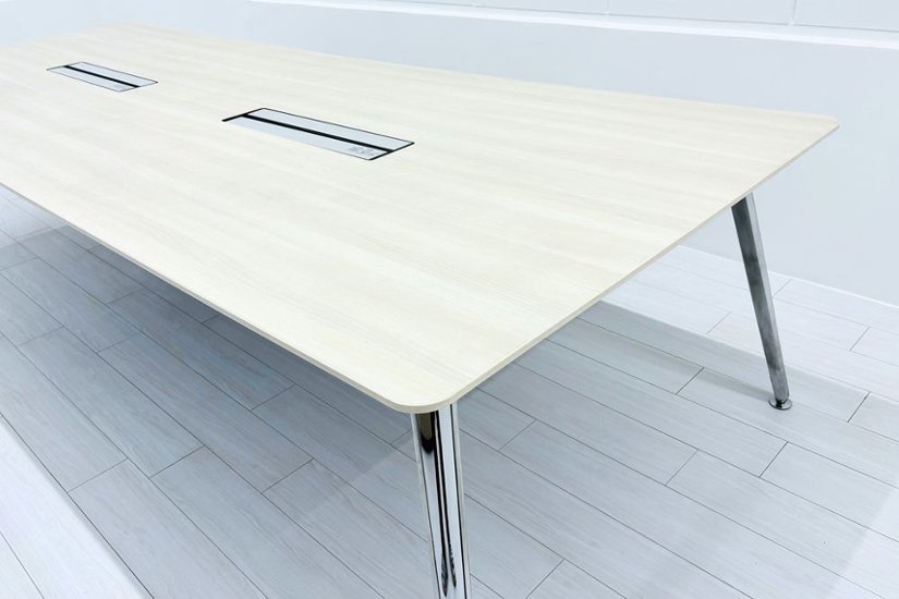 PRECEDE オカムラ プリシード 中古 会議テーブル ミーティングテーブル 大型会議テーブル 中古オフィス家具 3200/1200/720画像