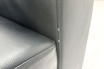 ウォルター・ノル フォスター ノール Knoll 3人掛けソファー 中古 中古オフィス家具 本革 レザー 2160/880/780画像