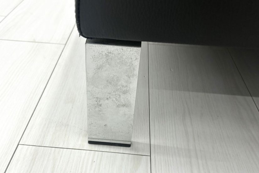 ウォルター・ノル フォスター ノール Knoll 3人掛けソファー 中古 中古オフィス家具 本革 レザー 2160/880/780画像