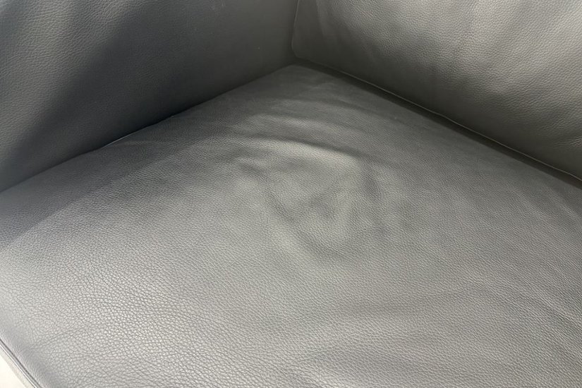 ウォルター・ノル フォスター ノール Knoll 3人掛けソファー 中古 中古オフィス家具 本革 レザー 2160/880/780画像