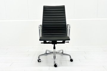 【ポリッシュ脚ピカピカ磨き有！】 イームズ アルミナムグループチェア 2018年製 中古 エグゼクティブチェア チャールズ&レイ・イームズ ハーマンミラー Herman Miller 4226画像