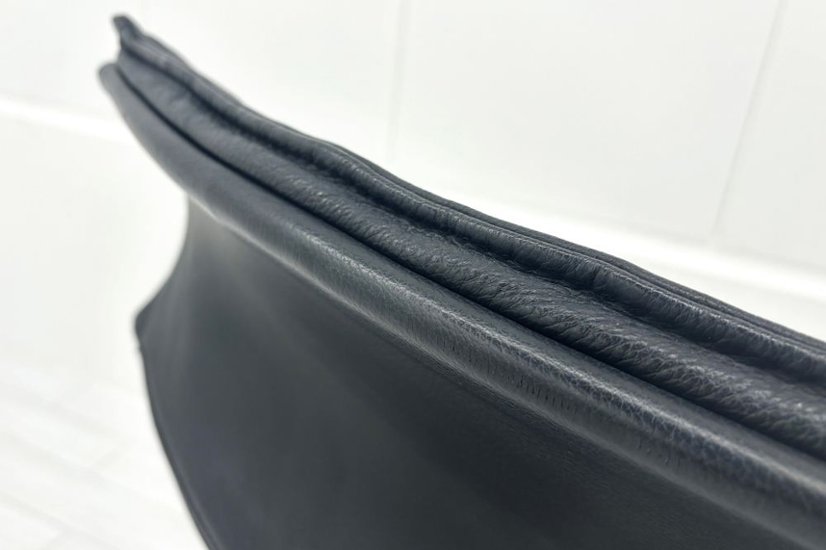  Wilkhahn Modus ウィルクハーン モダスチェア 中古 エグゼクティブチェア マネジメントチェア ブラック 中古オフィス家具 本革張り レザー画像