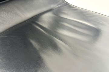  Wilkhahn Modus ウィルクハーン モダスチェア 中古 エグゼクティブチェア マネジメントチェア ブラック 中古オフィス家具 本革張り レザー画像