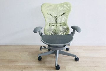 ミラチェア 中古 ハーマンミラー Herman Miller シトロン Mirra Chair メッシュ 中古オフィス家具画像