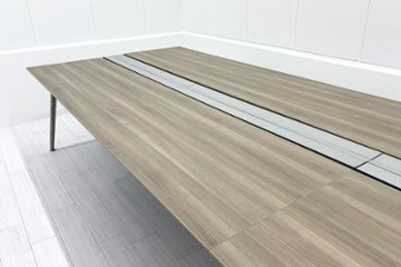 オカムラ プリシード フリーアドレス 幅4800 ミーティングテーブル 会議机 中古オフィス家具 4800/1400/720画像