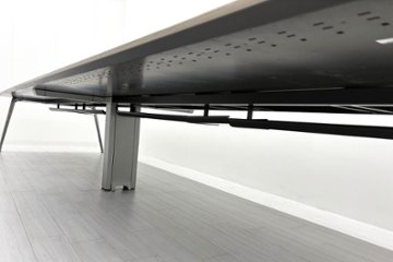 オカムラ プリシード フリーアドレス 幅4800 ミーティングテーブル 会議机 中古オフィス家具 4800/1400/720画像