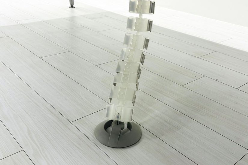 【ポリッシュ脚ピカピカ磨き有！】 PRECEDE オカムラ プリシード 中古 大型会議テーブル ミーティングテーブル 中古オフィス家具 3200/1200/720画像