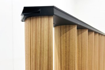 コクヨ ストライプル 中古 【5枚セット】 パーテーション ルーバースクリーン 間仕切り ウッドタイプ stripel画像