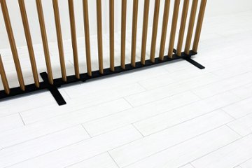 コクヨ ストライプル 中古 【5枚セット】 パーテーション ルーバースクリーン 間仕切り ウッドタイプ stripel画像