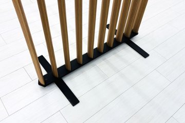 コクヨ ストライプル 中古 【5枚セット】 パーテーション ルーバースクリーン 間仕切り ウッドタイプ stripel画像