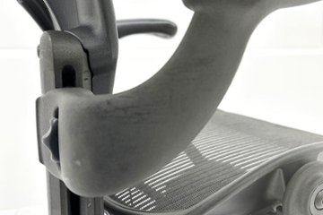 Herman Miller Aeron Chairs アーロンチェア 中古 Bサイズ フル装備 ハーマンミラー 中古オフィス家具 肘ダイヤル シリンダー交換済み画像