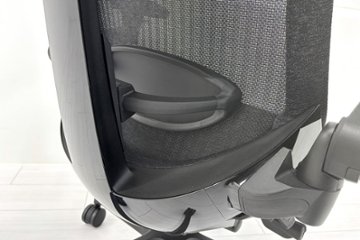 イトーキ アクトチェア 2023年製 中古 エクストラハイバック Act 事務椅子 ITOKI 中古オフィス家具 ブラック画像