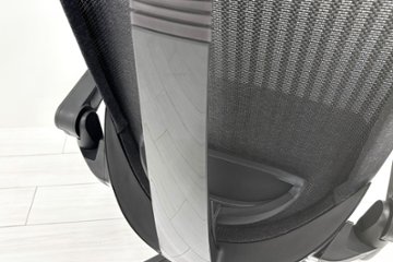 イトーキ アクトチェア 2023年製 中古 エクストラハイバック Act 事務椅子 ITOKI 中古オフィス家具 ブラック画像