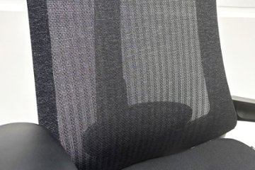 イトーキ アクトチェア 2023年製 中古 エクストラハイバック Act 事務椅子 ITOKI 中古オフィス家具 ブラック画像