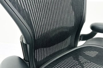 【消耗パーツ交換】 Aeron Chairs アーロンチェア 中古 Bサイズ フル装備 ハーマンミラー Herman Miller 中古オフィス家具 ランバーサポート 肘ダイヤル画像