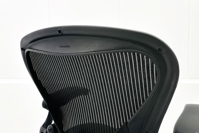 ハーマンミラー アーロンチェア Bサイズ フル装備 中古 2016年製 ポスチャーフィット Herman Miller Aeron Chair 中古オフィス家具 肘レバー画像