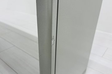 イトーキ 中古 L型デスク L字デスク 角テーブル L型机 L字机 中古オフィス家具 1600/1200/720 左ラウンド画像