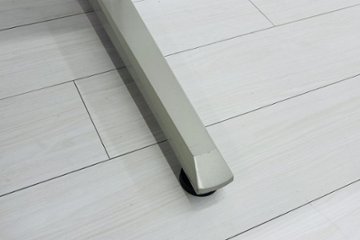 イトーキ 中古 L型デスク L字デスク 角テーブル L型机 L字机 中古オフィス家具 1600/1200/720 左ラウンド画像