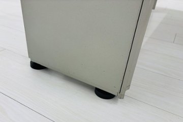 イトーキ 中古 L型デスク L字デスク 角テーブル L型机 L字机 中古オフィス家具 1600/1200/720 左ラウンド画像