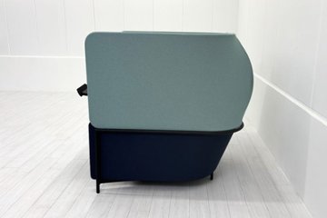 コクヨ ソロワークブース ドップ スタンダード 中古 dop 1人用ソファ 中古オフィス家具 カプセルソファー 1170/1350/1300画像