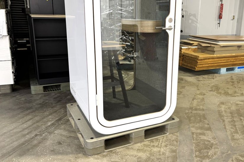 フラメリー 遮音ブース Framery 中古 フルクローズ型ワークブース 個室防音ブース フォンブース 中古オフィス家具 1000/1000/2210画像