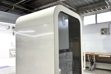 フラメリー 遮音ブース Framery 中古 フルクローズ型ワークブース 個室防音ブース フォンブース 中古オフィス家具 1000/1000/2210画像