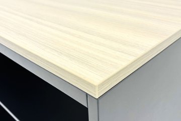 エスキャビネット イトーキ オープン書庫 スチール書庫 中古 スチール ブラック 中古オフィス家具 900/450/1130画像