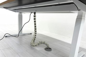 電動昇降テーブル オカムラ スイフト ミーティングテーブル 会議机 中古オフィス家具 会議テーブル 2100/1100/710～1260画像