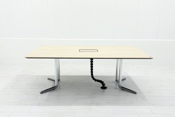 オカムラ ラティオ3 中古 RATIO ミーティングテーブル ワークテーブル 中古オフィス家具 2100/1200/720画像