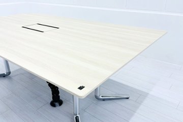 オカムラ ラティオ3 中古 RATIO ミーティングテーブル ワークテーブル 中古オフィス家具 2100/1200/720画像