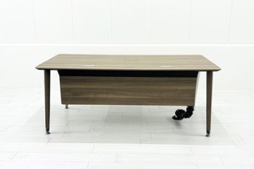 オカムラ プリシード マネージメントデスク エグゼクティブデスク 中古 中古オフィス家具 木目天板 1800/900/720画像