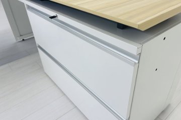 コクヨ サイビ L型デスク 中古 エグゼクティブデスク マネージメントデスク 中古オフィス家具 2000/2000/720画像