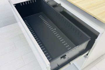 コクヨ サイビ L型デスク 中古 エグゼクティブデスク マネージメントデスク 中古オフィス家具 2000/2000/720画像
