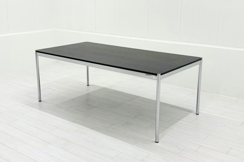USMハラー 中古 ミーティングテーブル USM Haller 会議机 ワーキングデスク 中古オフィス家具 2000/1000/740画像
