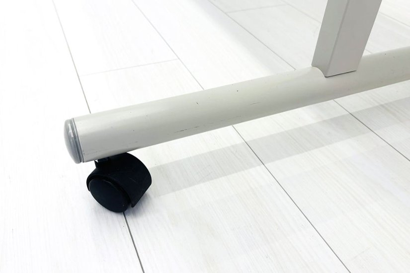 ウチダ ホワイトボード 黒板 キャスター付 両面タイプ 中古オフィス家具 1800/900画像