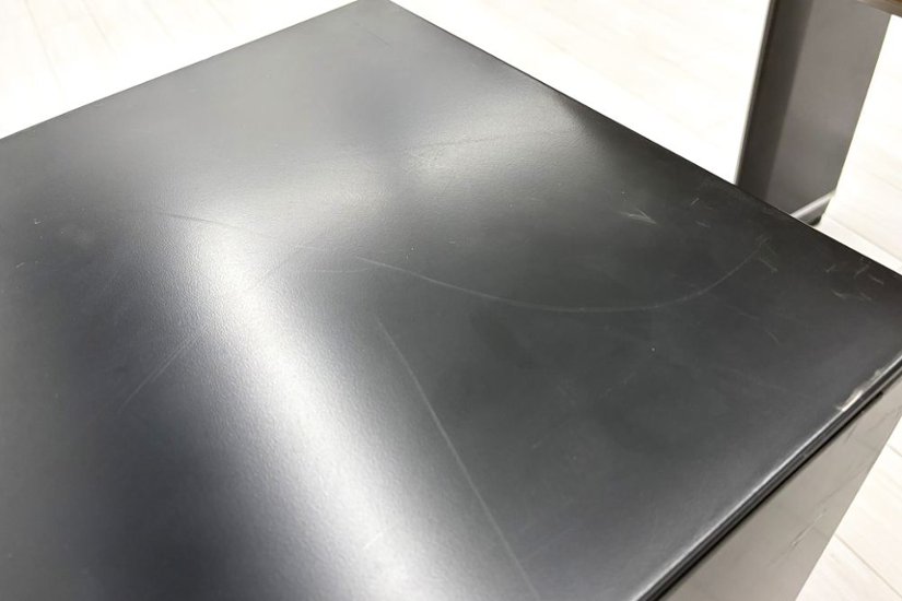 オカムラ 中古 L型デスク プロステージ クレスト 中古デスク 中古机 中古オフィス家具 2200/1600/720画像