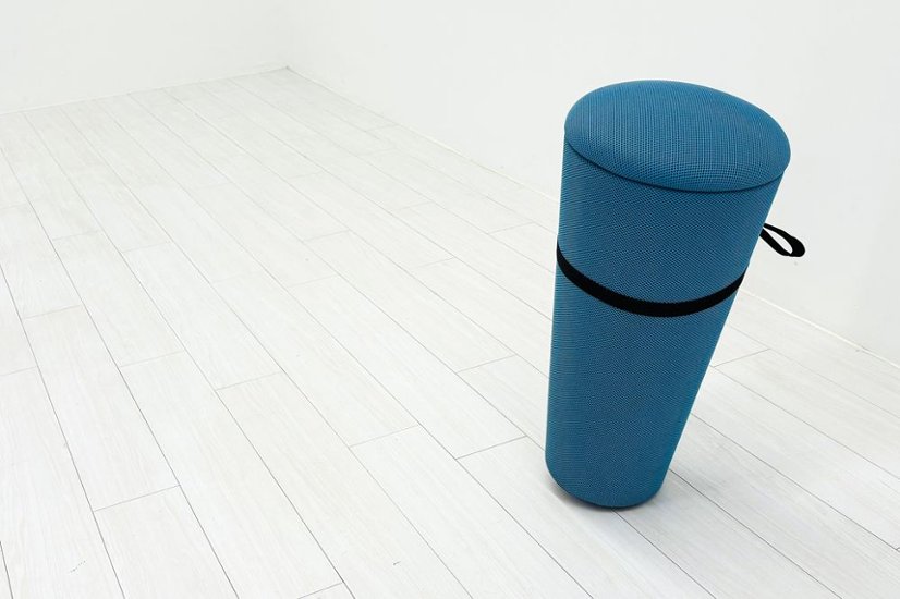 ウィルクハーン スタンドアップ Wilkhahn Stand-up ミーティングチェア 多目的チェア スツール 中古オフィス家具 ライトブルー画像