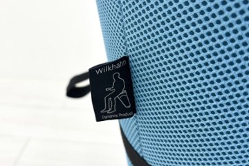 ウィルクハーン スタンドアップ Wilkhahn Stand-up ミーティングチェア 多目的チェア スツール 中古オフィス家具 ライトブルー画像